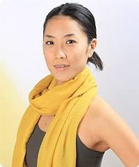 Saki Maruyama, a certified instructor at Be Yoga Japan, Hiroo, Tokyo